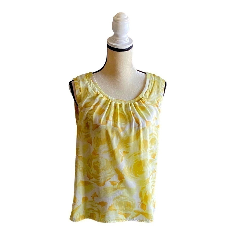 TALBOTS-YELLOW BOUSE-SIZE XS